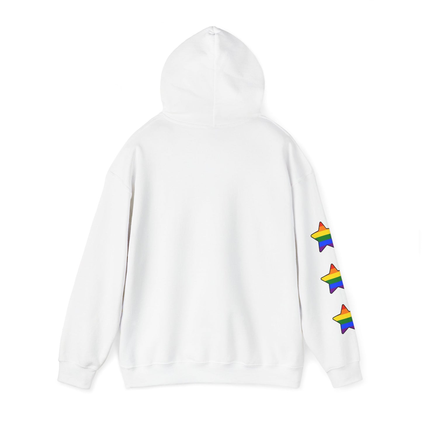 Love Wins Rainbow Hoodie - Unisex Heavy Blend Sweatshirt