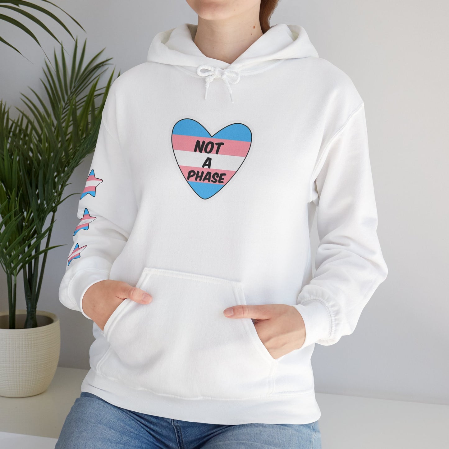 Unisex Heavy Blend Hooded Sweatshirt - "Not A Phase"