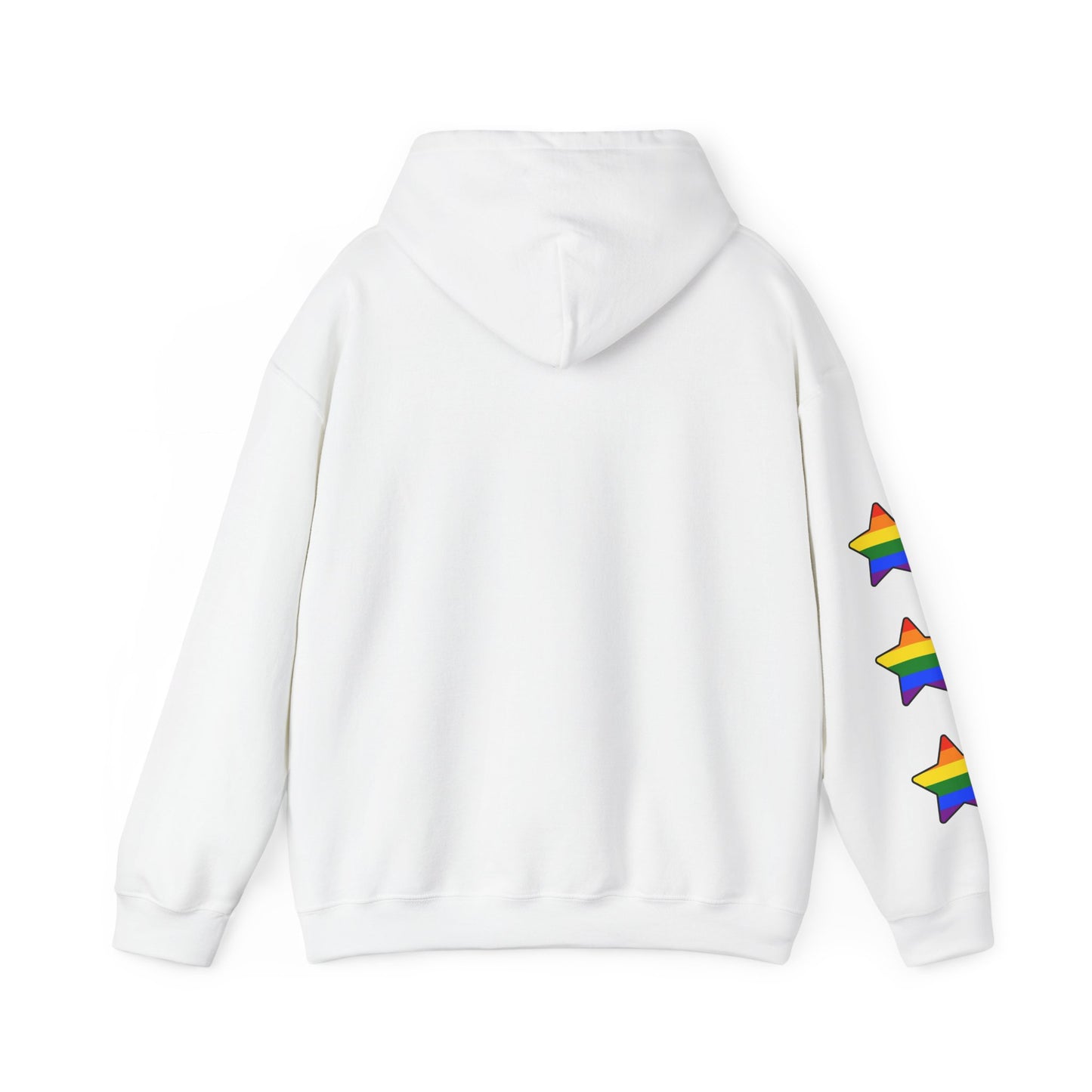 Love Wins Rainbow Hoodie - Unisex Heavy Blend Sweatshirt