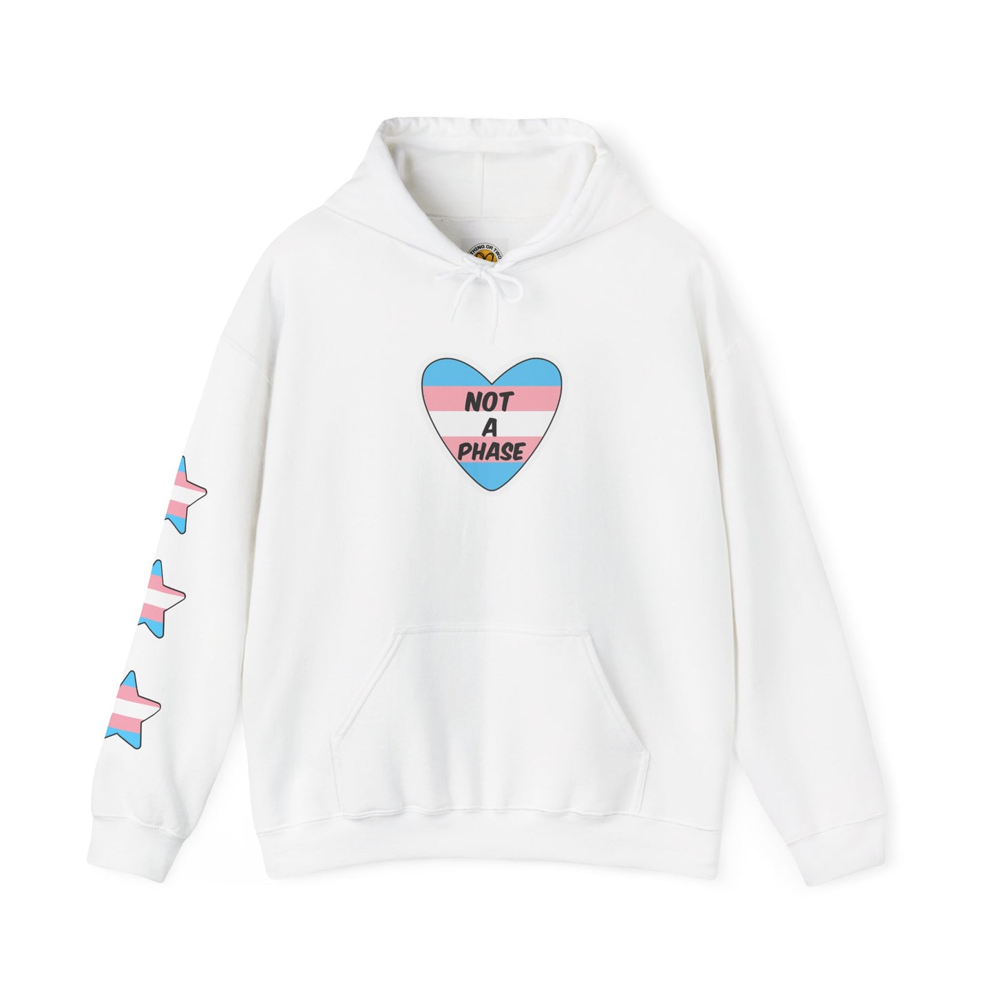 Unisex Heavy Blend Hooded Sweatshirt - "Not A Phase"