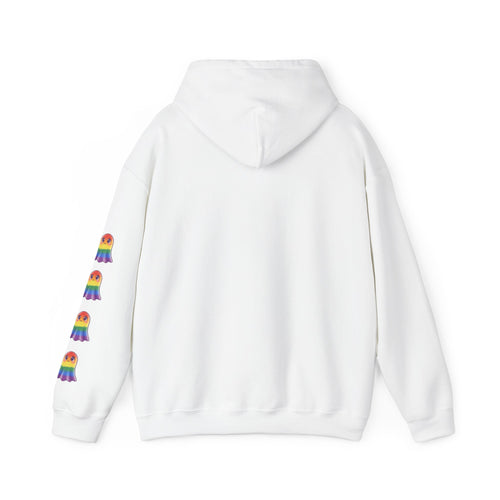 Rainbow Ghost Hoodie (Cute Pride Edition)